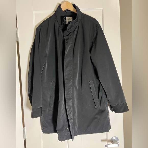 Armani collezioni waterproof over coat - Picture 3 of 11